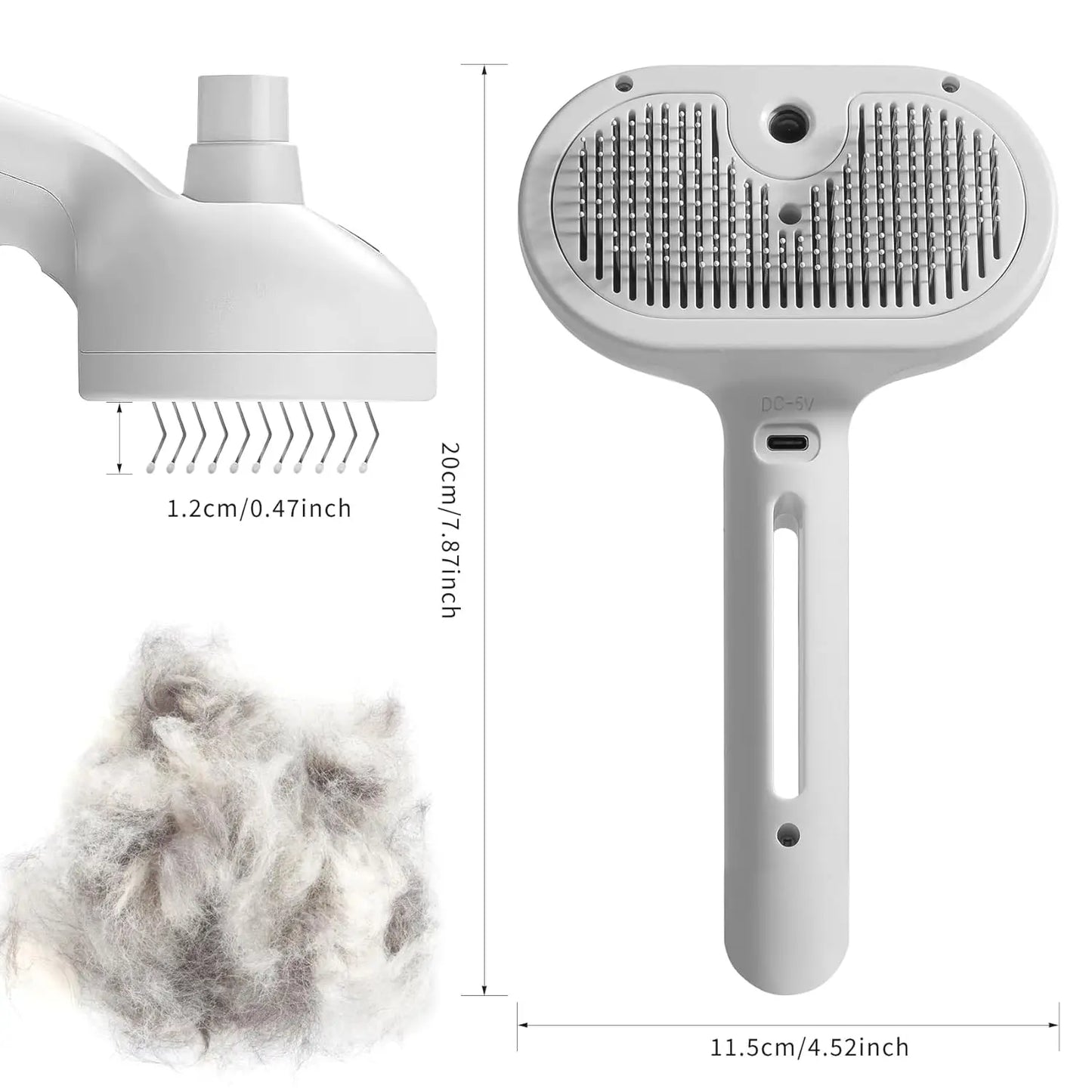 Pet Hair Removal Comb with Water