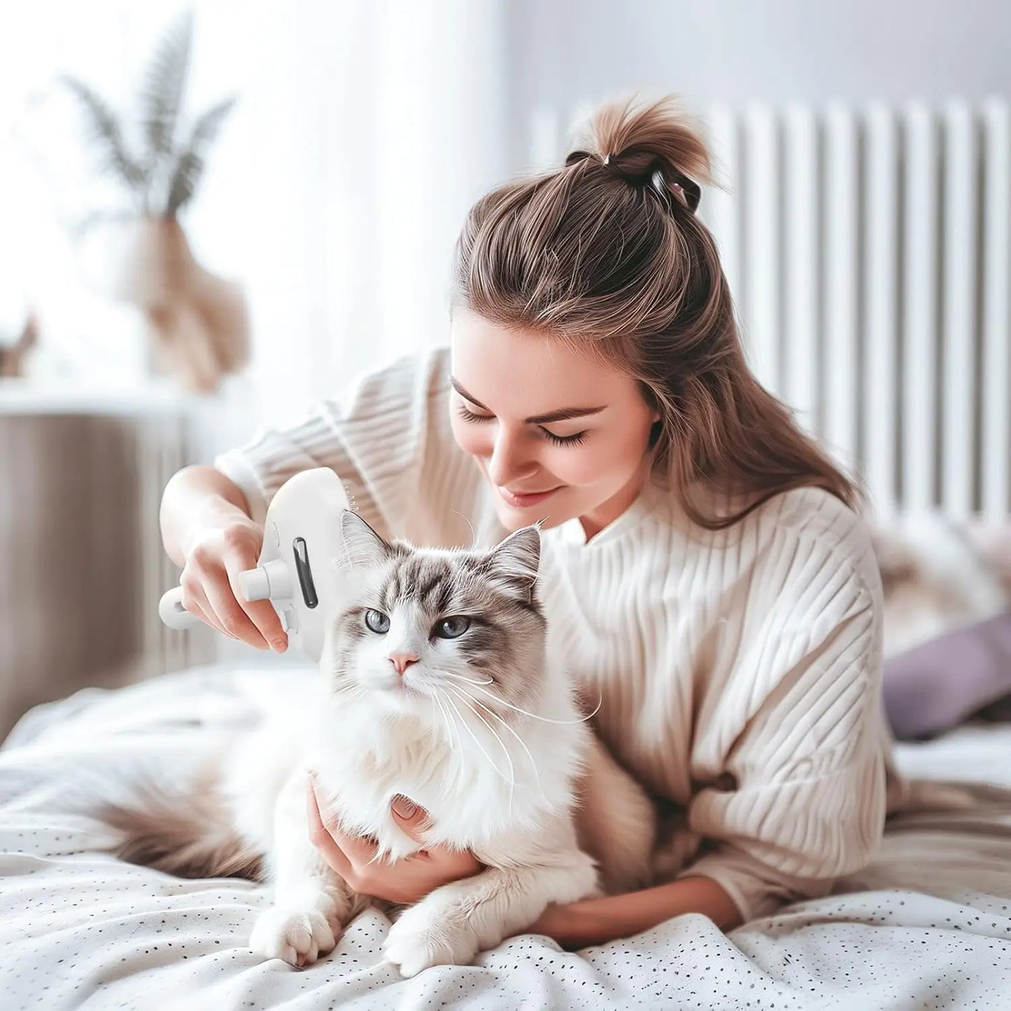 Pet Hair Removal Comb with Water